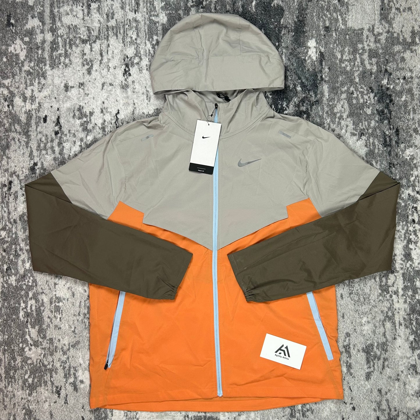 Nike Windrunner Jacket - Orange & Cream