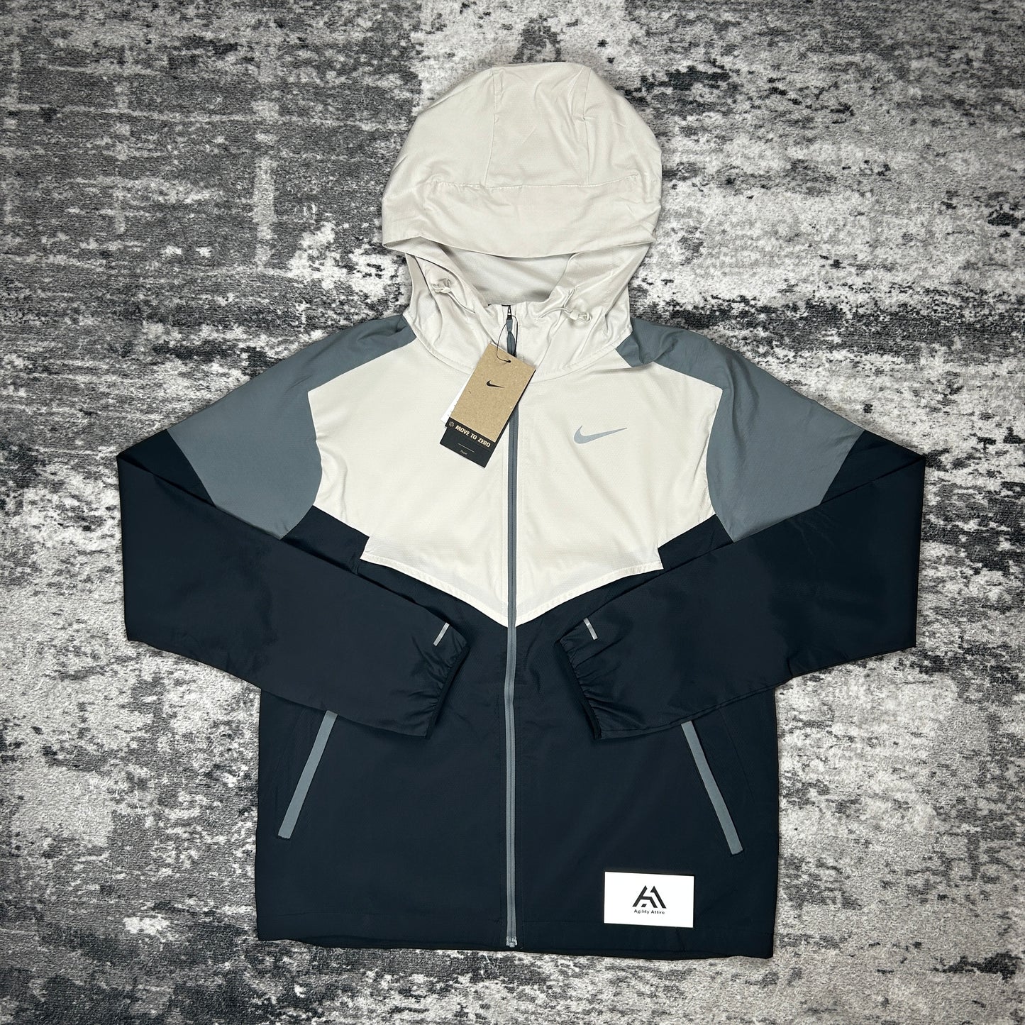 Nike Windrunner Jacket - Light Bone / Grey / Black