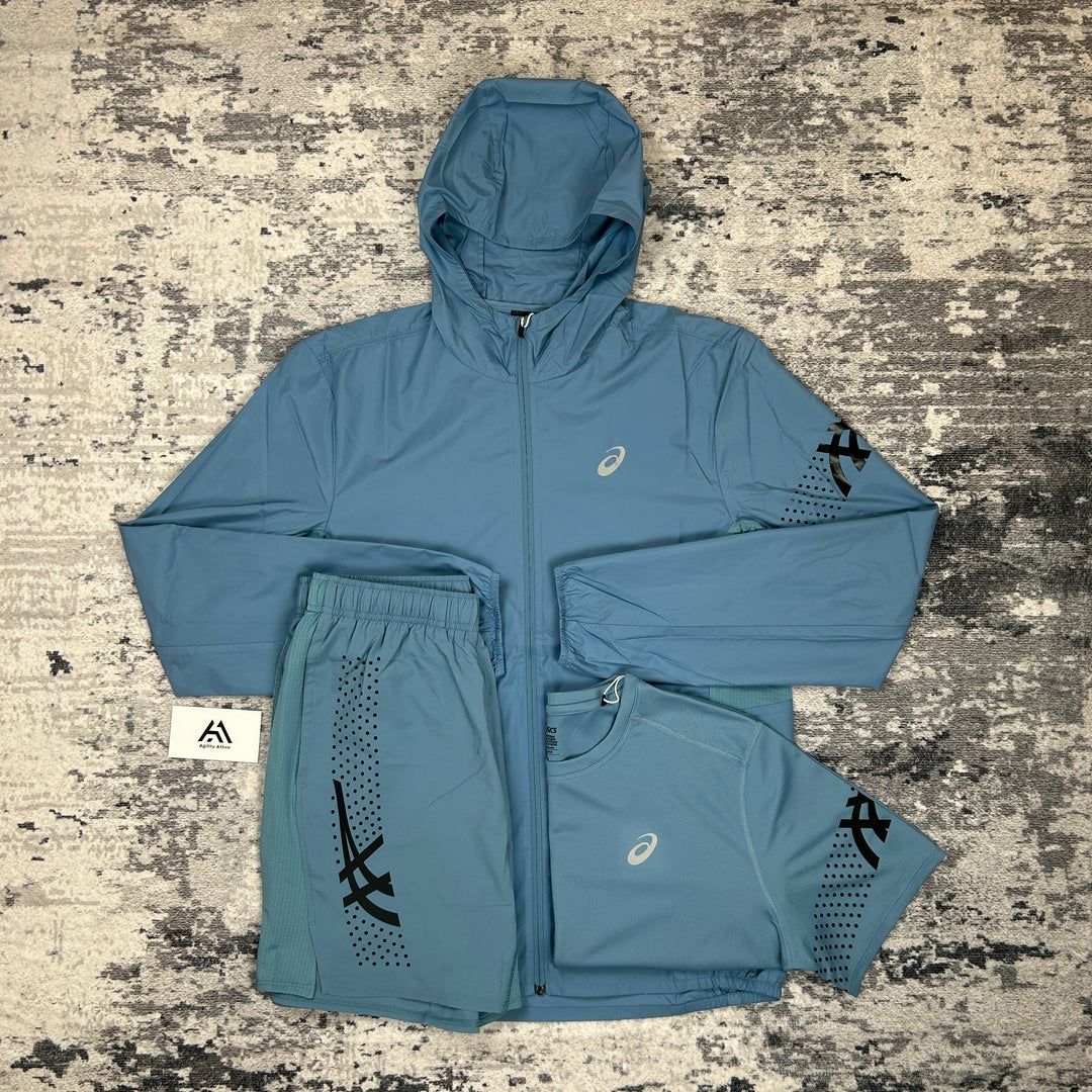 ASICS Icon Ash Blue 3 Piece Set