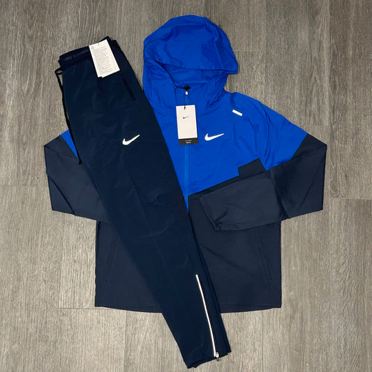 Nike Windrunner Jacket - Royal Blue & Nike Phenom Elite Bottoms - Obsidian Blue