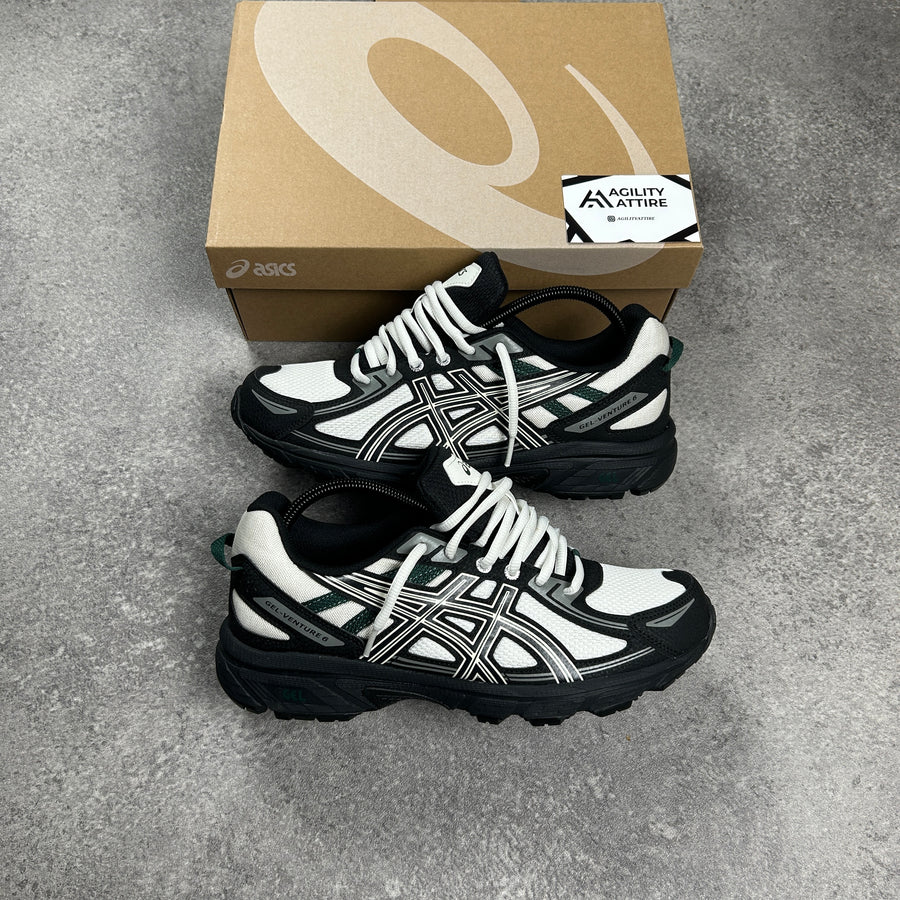 ASICS GEL-Venture 6 Lake Grey Black Trainers