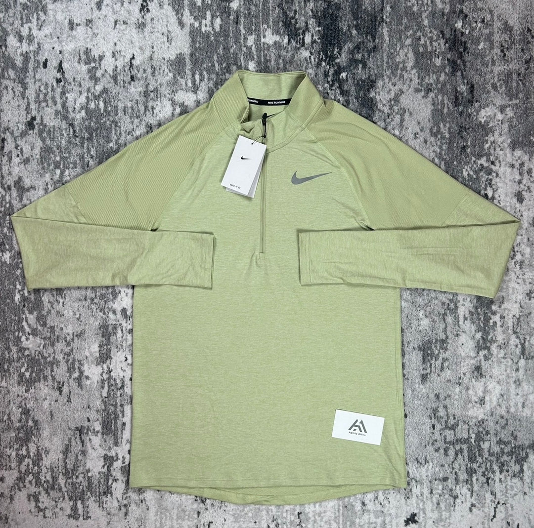 Nike Quarter Zip Olive Aura