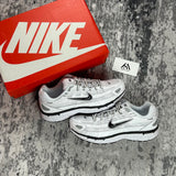 Nike P-6000 Metallic White Trainers