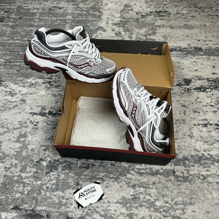 Saucony ProGrid Omni 9 White Maroon
