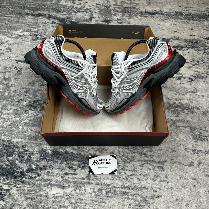 Saucony ProGrid Omni 9 White Crimson