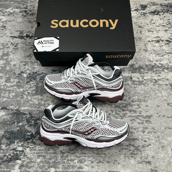 Saucony ProGrid Omni 9 White Maroon