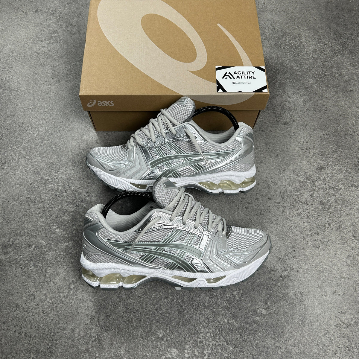 ASICS GEL-Kayano 14 Cloud Grey Trainers