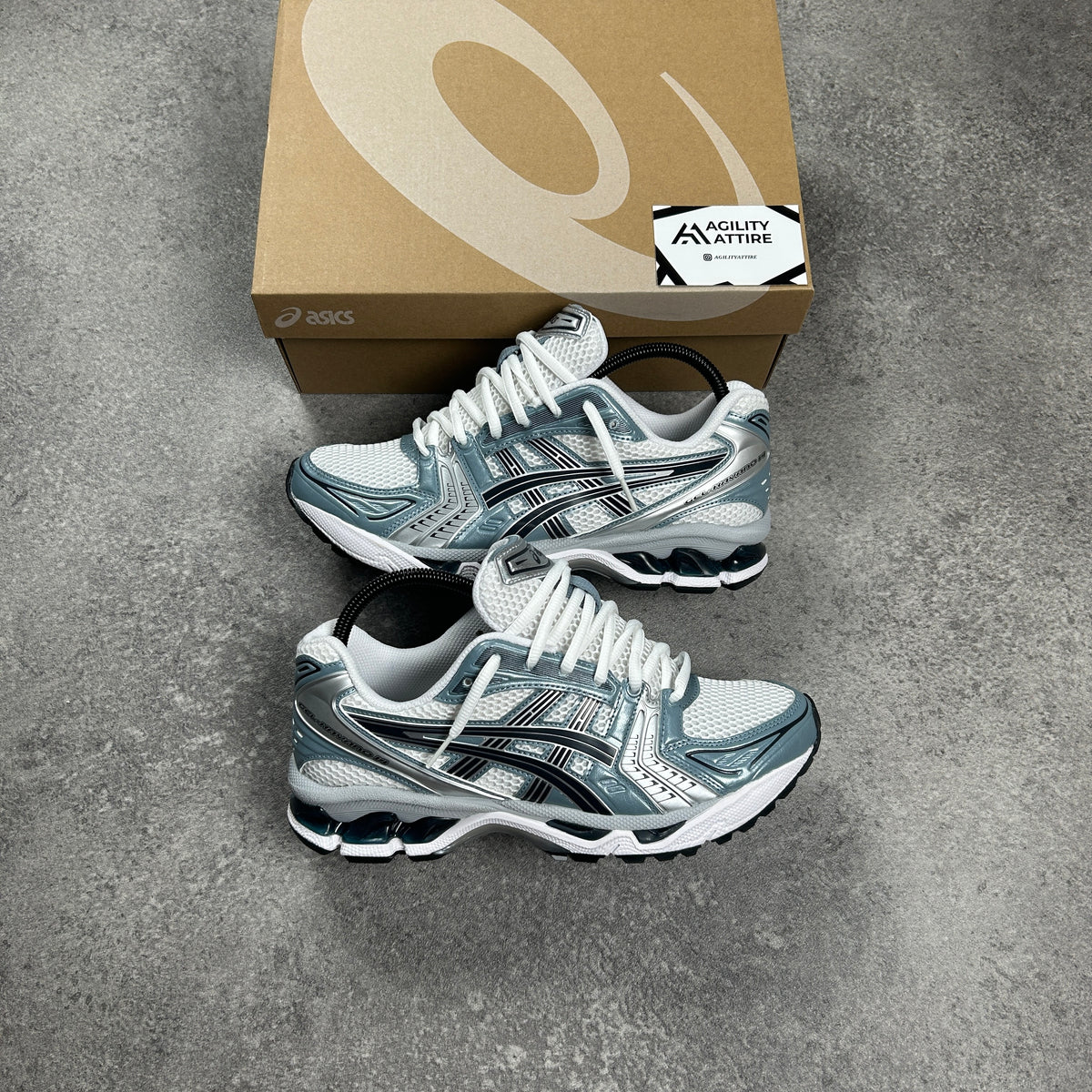 ASICS GEL-Kayano 14 Fjord Grey Trainers