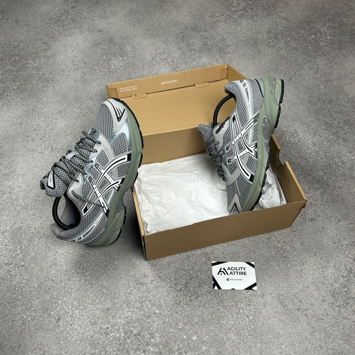 ASICS GEL-1130 Wild Dove Trainers – view 2