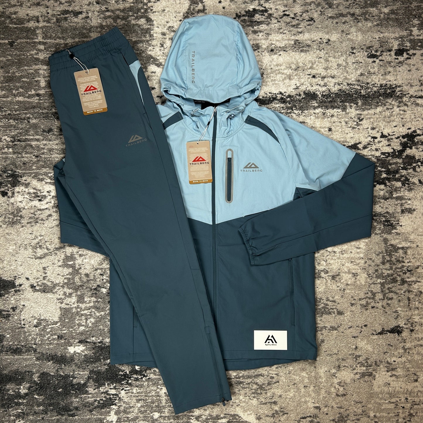 TRAILBERG AW25 CLOUD DOVE TRACKSUIT