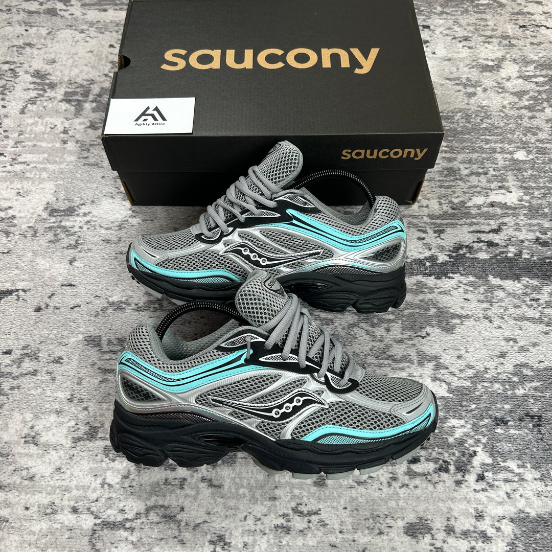Saucony Progrid Omni 9 Silver Teal Grey