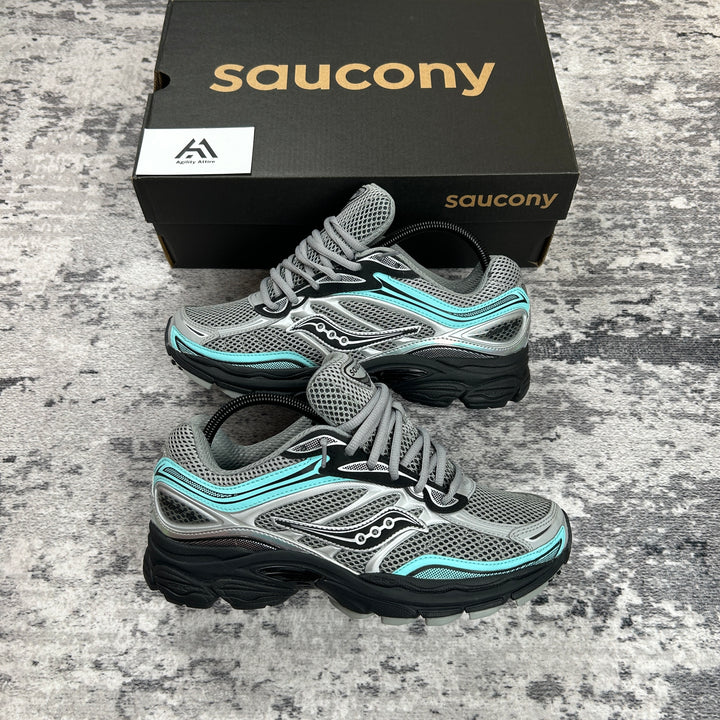 Saucony Progrid Omni 9 Silver Teal Grey