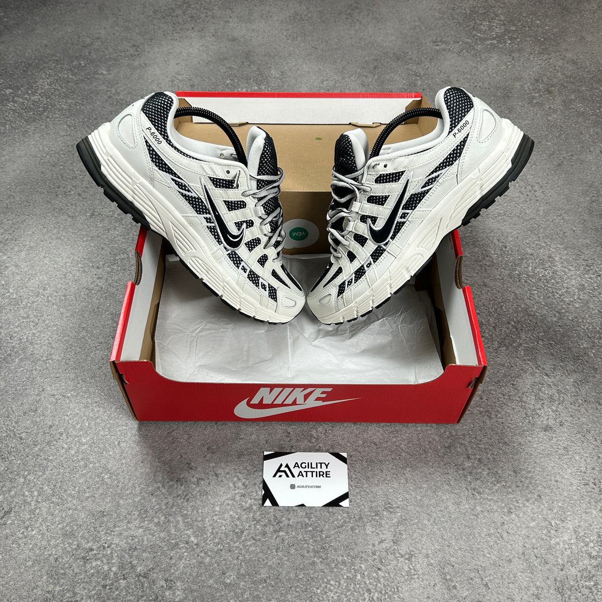 Nike P-6000 Sail/Medium Ash/Phantom/Off-Noir Trainers – view 3