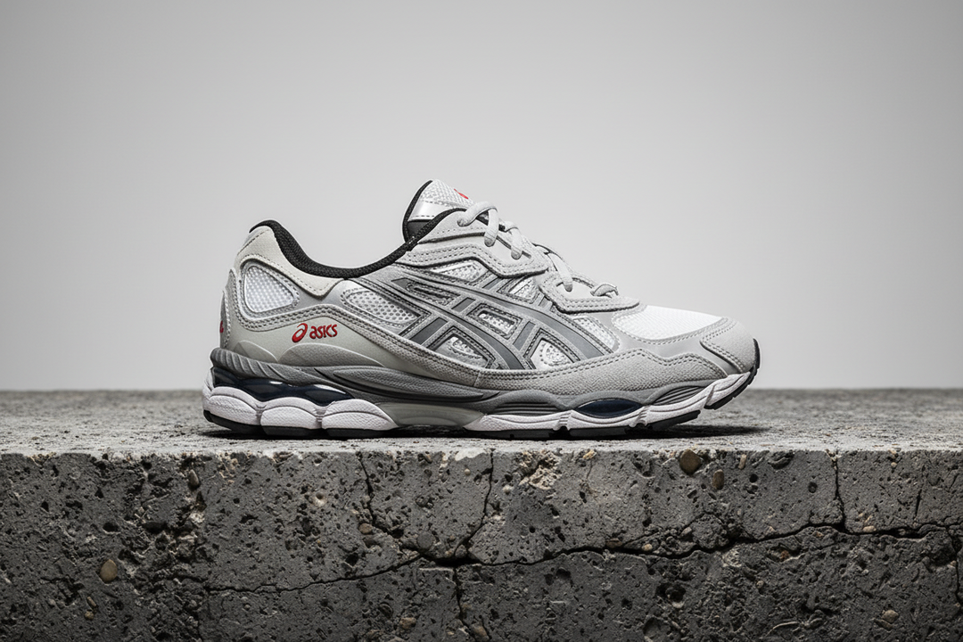 ASICS Gel NYC White Steel Grey