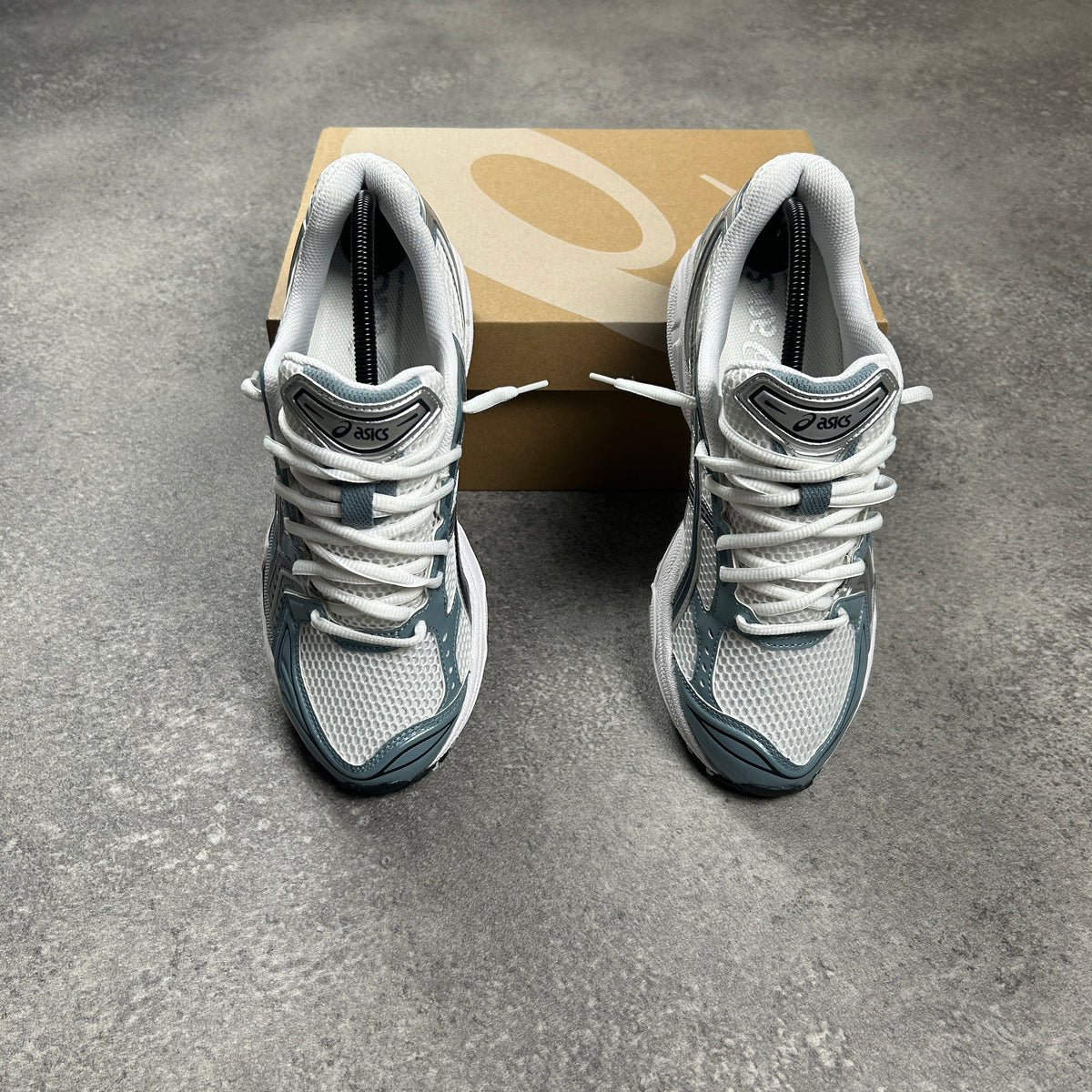 ASICS GEL-Kayano 14 Fjord Grey Trainers – view 4