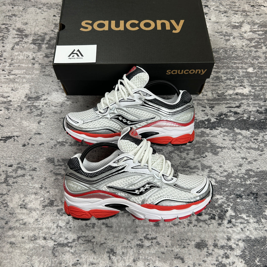 Saucony ProGrid Omni 9 White Red