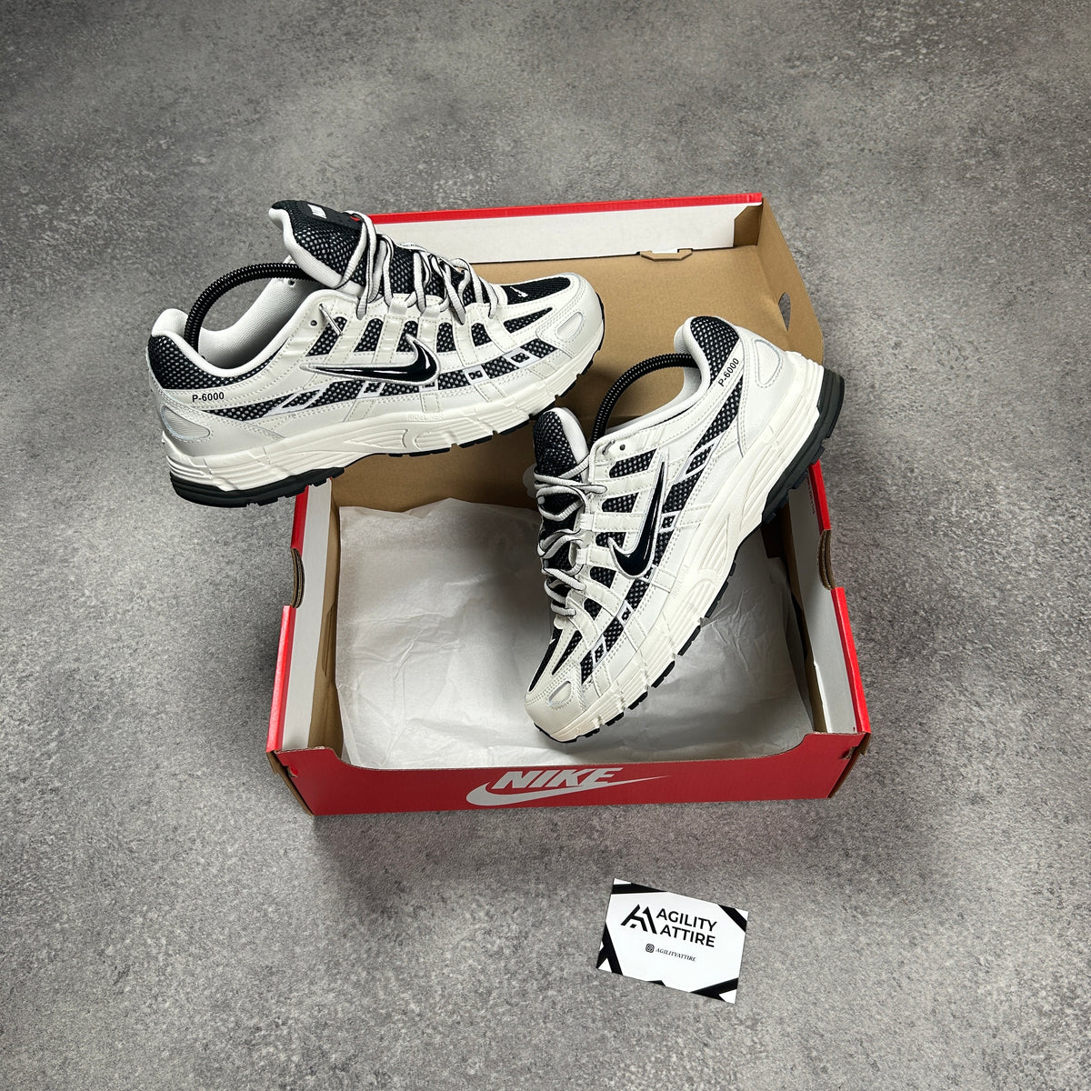 Nike P-6000 Sail/Medium Ash/Phantom/Off-Noir Trainers – view 2