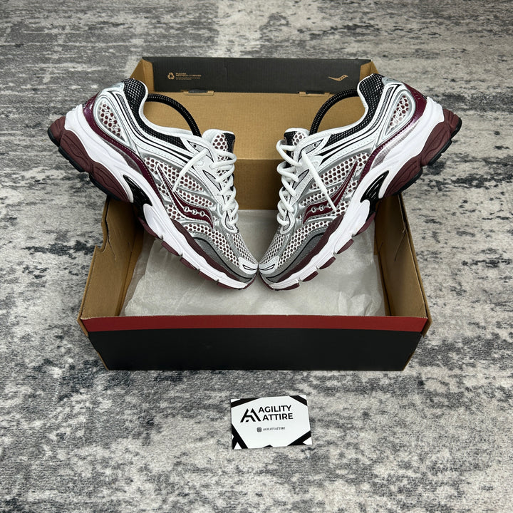 Saucony ProGrid Omni 9 White Maroon