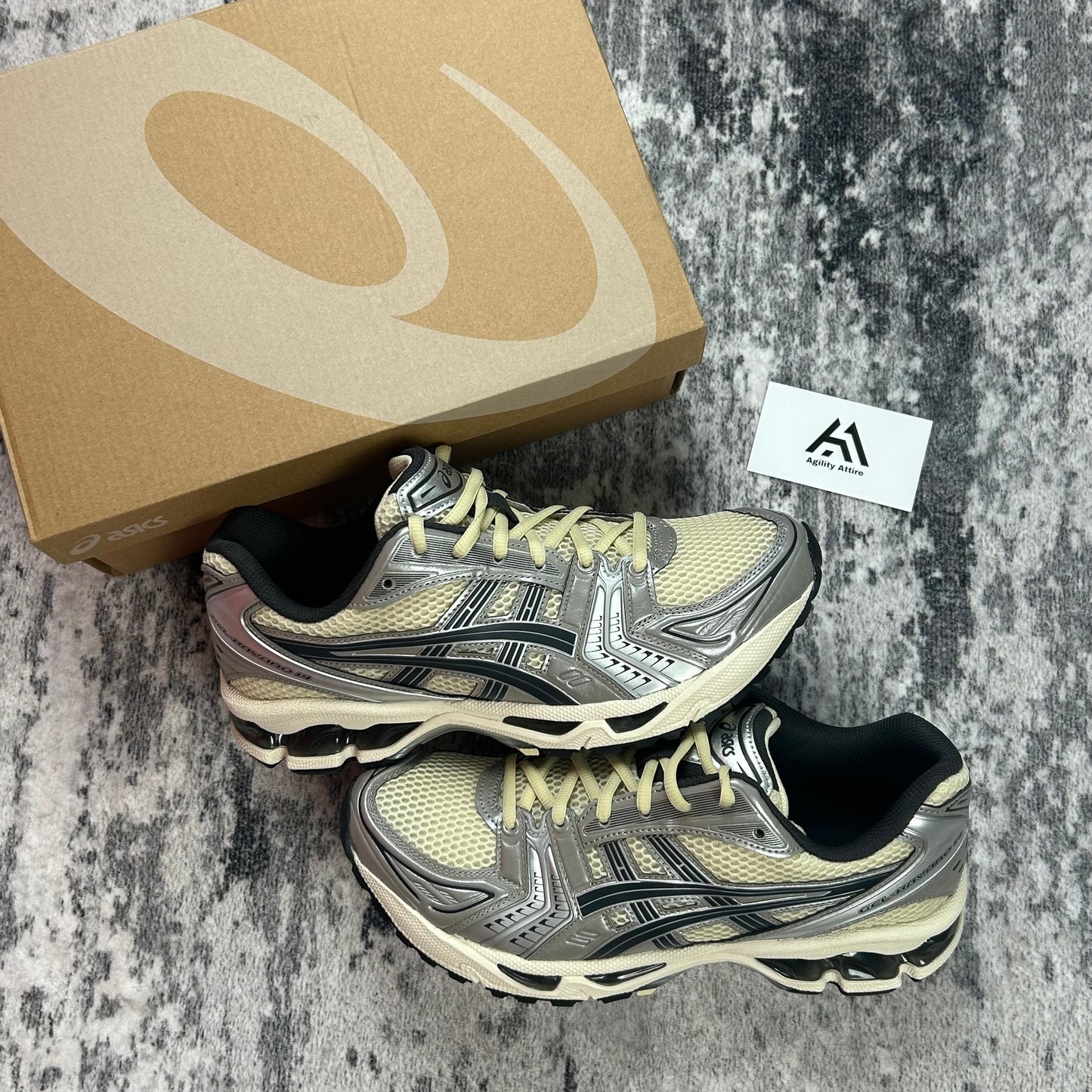 ASICS Gel Kayano 14 - Oyster White / Steeple Grey