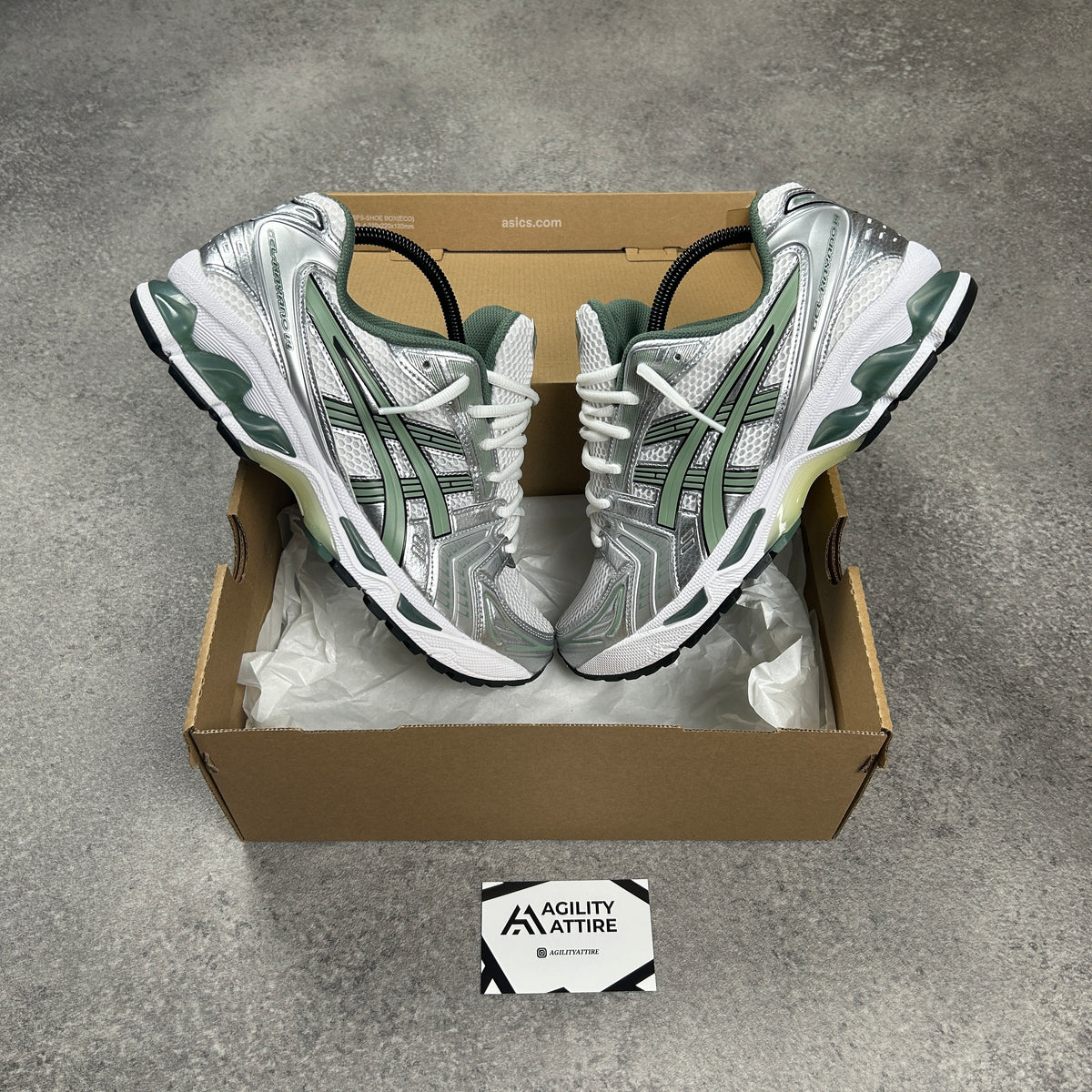 ASICS GEL-Kayano 14 Slate Grey Trainers – view 3