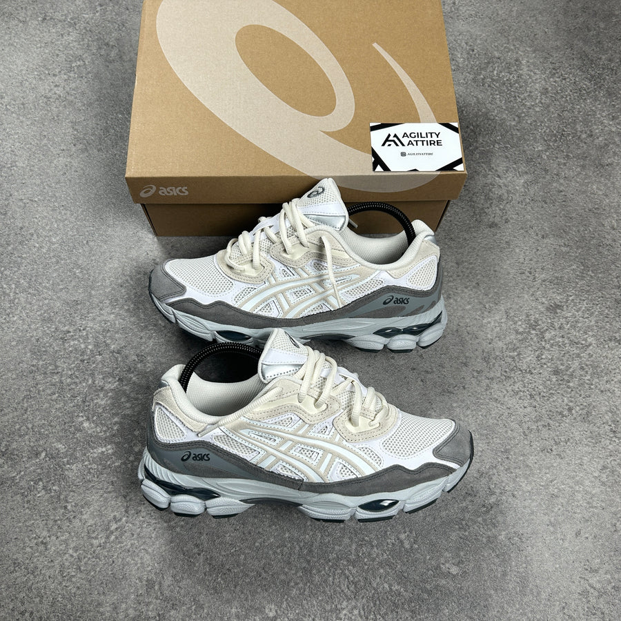 ASICS GEL-NYC Cream White Trainers