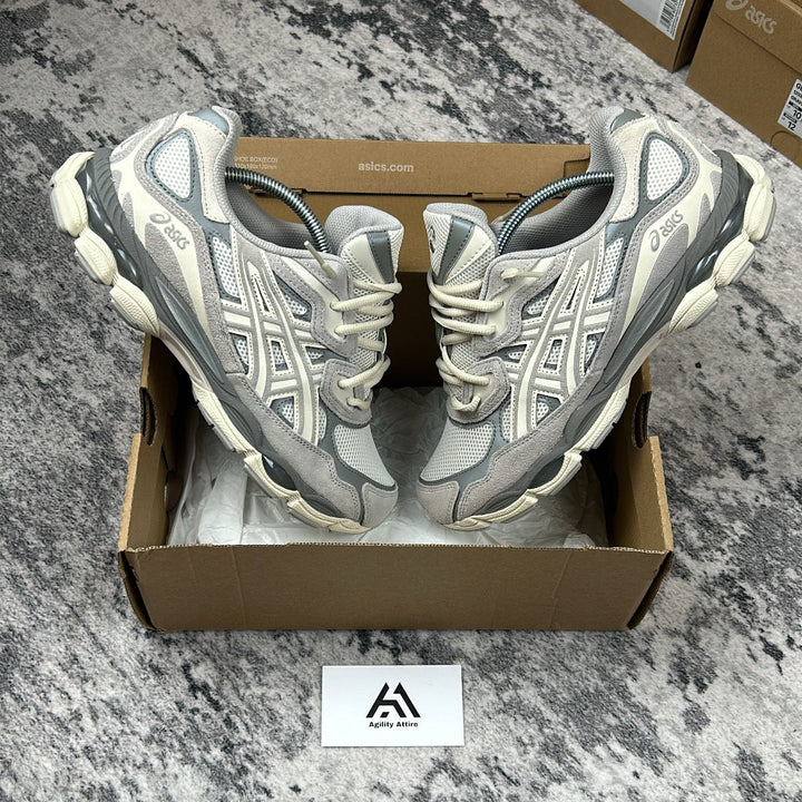 ASICS Gel NYC Cream/Oyster Grey