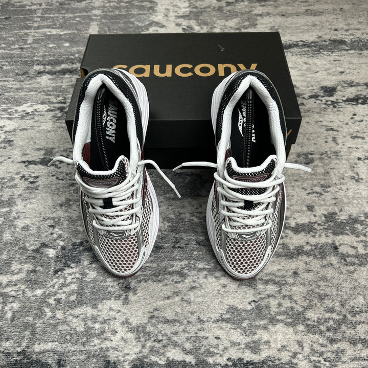 Saucony ProGrid Omni 9 White Maroon