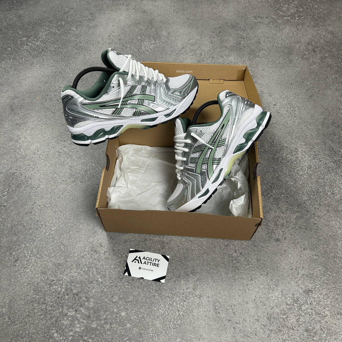 ASICS GEL-Kayano 14 Slate Grey Trainers – view 2