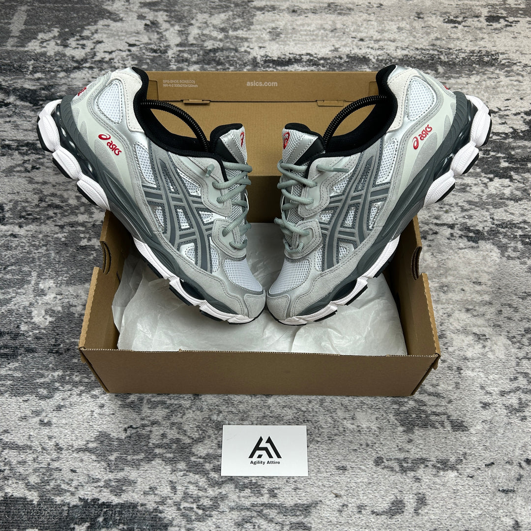 ASICS Gel NYC White Steel Grey