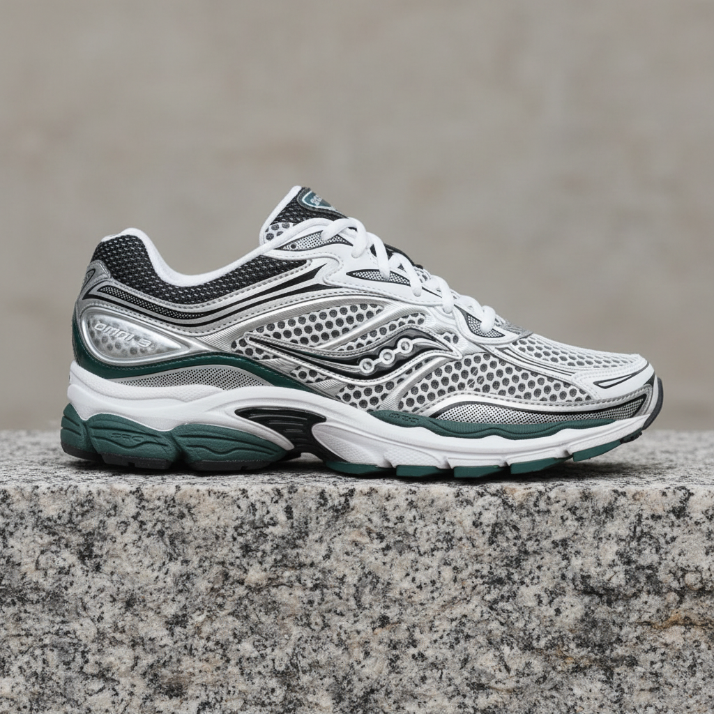 Saucony Pro Grid Omni 9 Pine Green