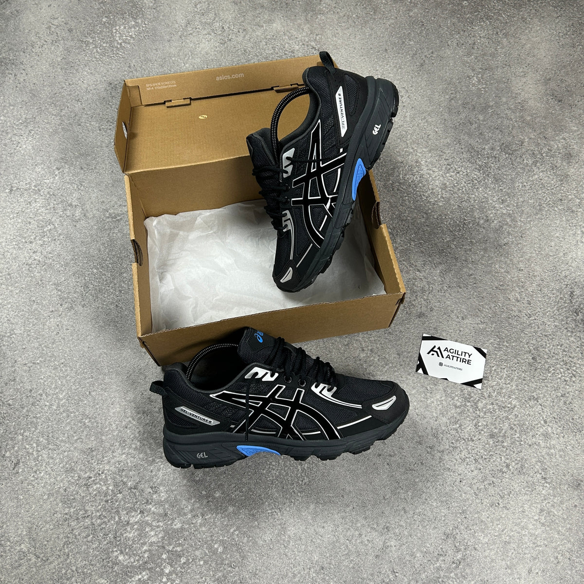 ASICS GEL-Venture 6 Blue Coast Trainers